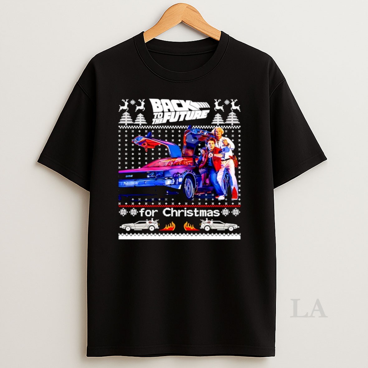 Original Back To The Future Ugly Christmas Shirt