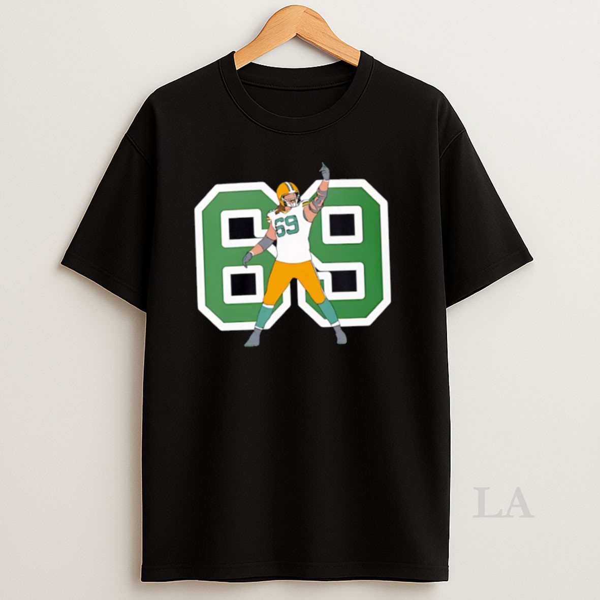 Original Best Finger Bakh 69 Green Bay Packers Shirt