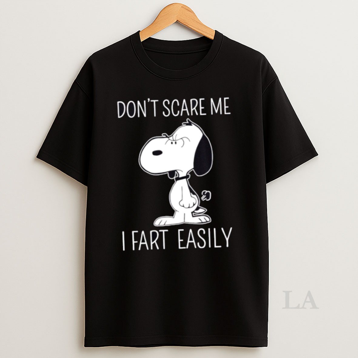 Original Best Snoopy Dont Scare Me I Fart Easily Shirt