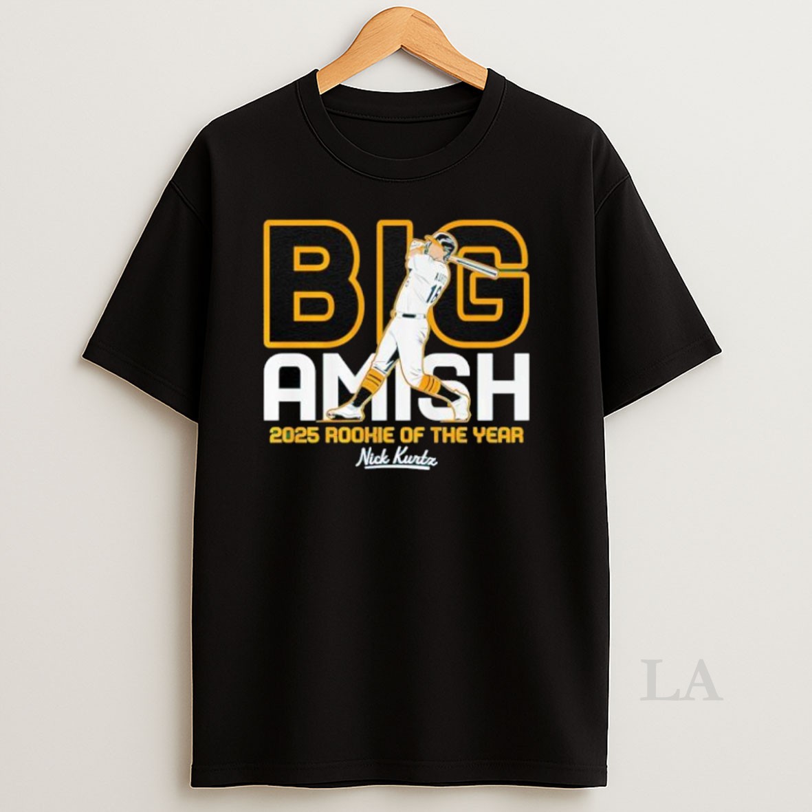 Original Big Amish Rookie Of The Year Nick Kurtz Baseball Shirt