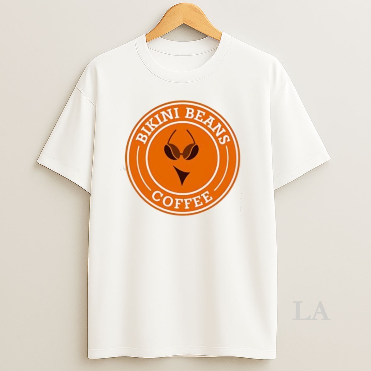 Original Bikini Beans Coffee Logo Shirt