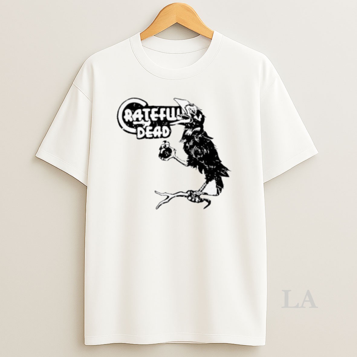 Original Bird Song Crow Grateful Dead Shirt