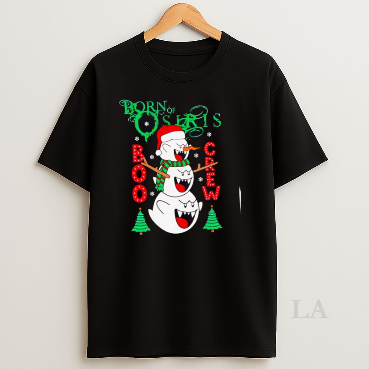 Original Born Of Osiris Moshy The Booman Christmas Shirt