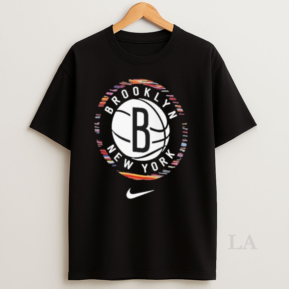 Original Brooklyn Nets Nike 2025 26 City Edition Logo Shirt