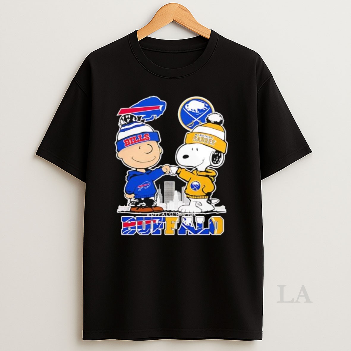 Original Buffalo Bills And Sabres X Snoopy Charlie Brown Shirt