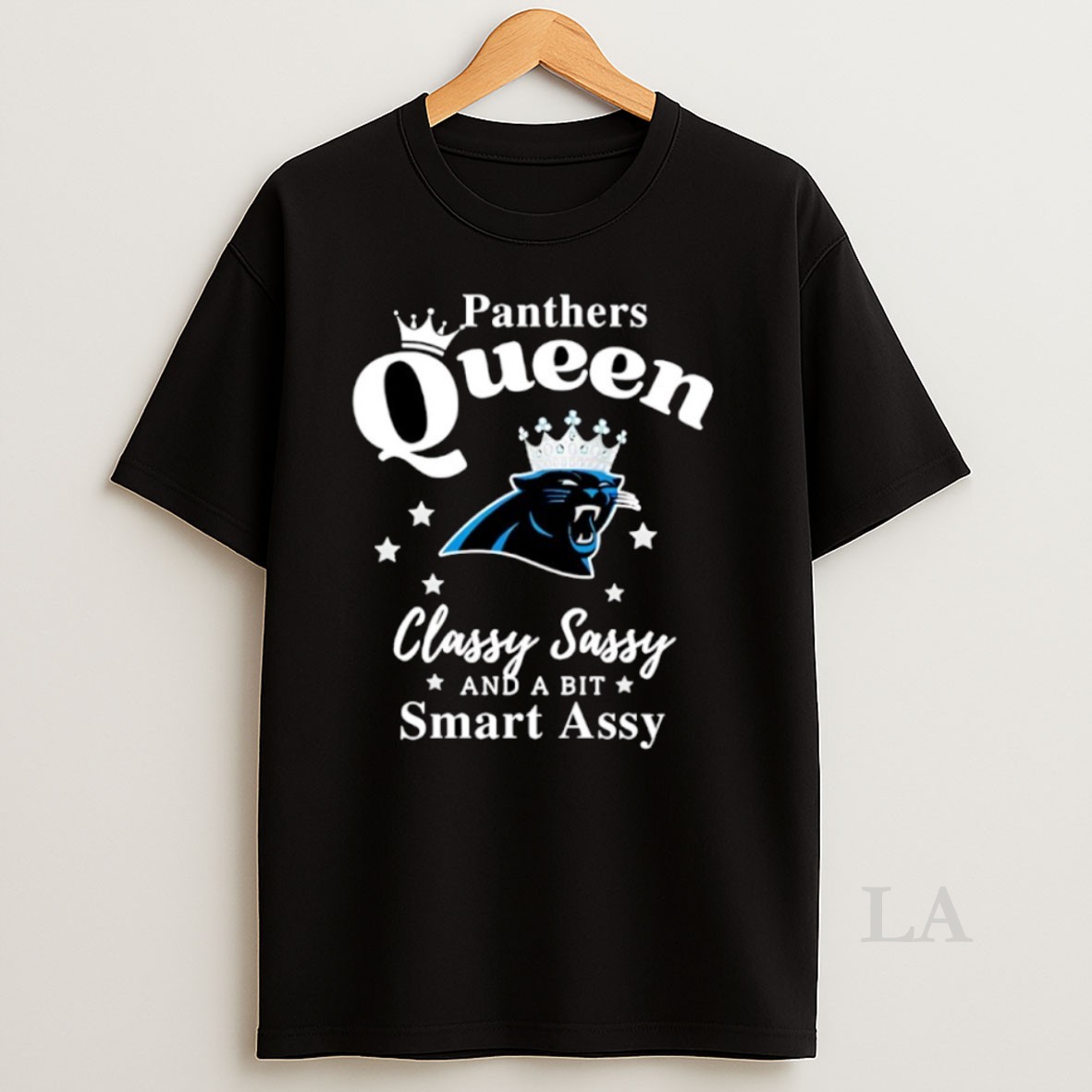 Original Carolina Panthers Nfl Queen Classy Sassy And A Bit Smart Assy 2025 Shirt