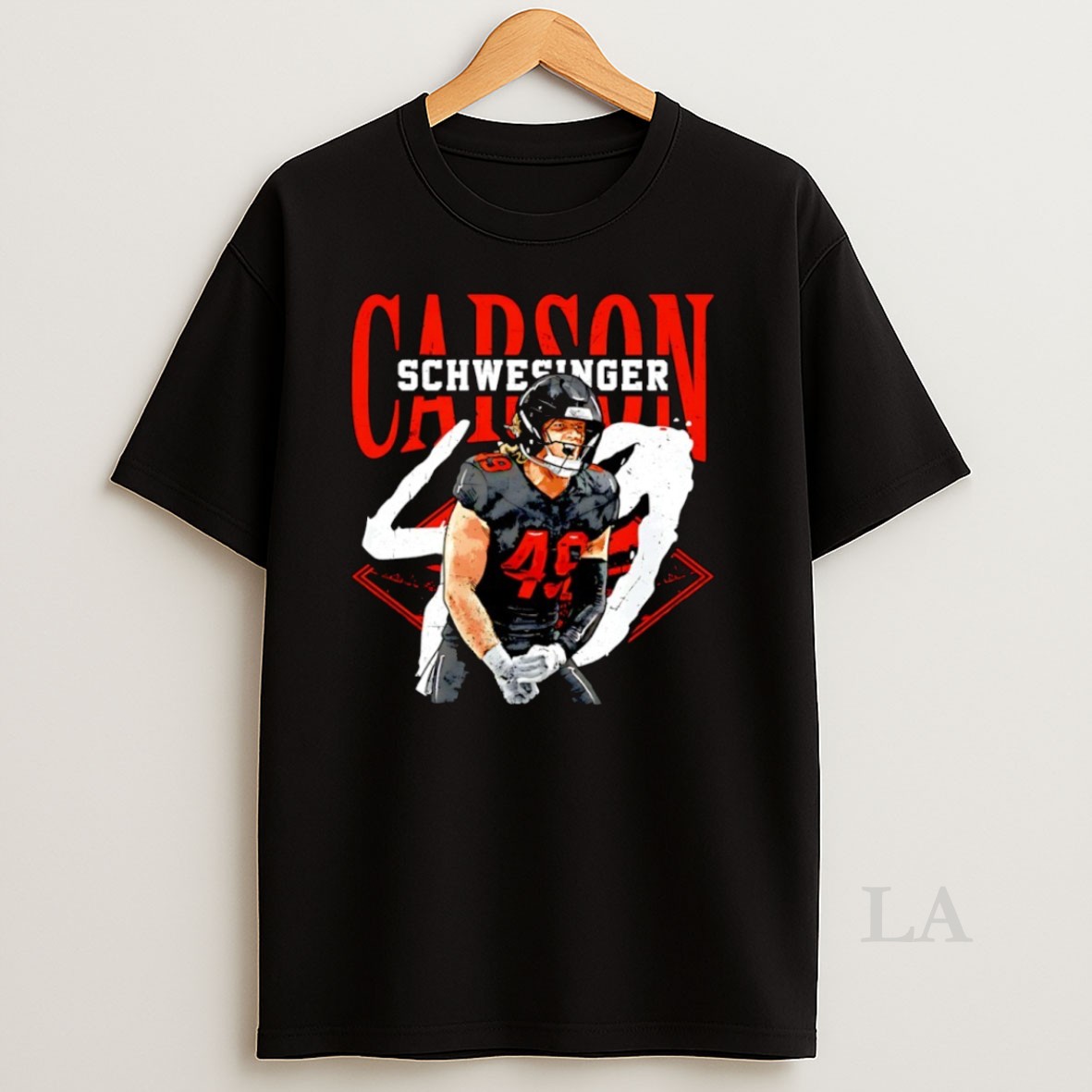 Original Carson Schwesinger Player Cleveland Browns Nfl 2025 Football Shirt