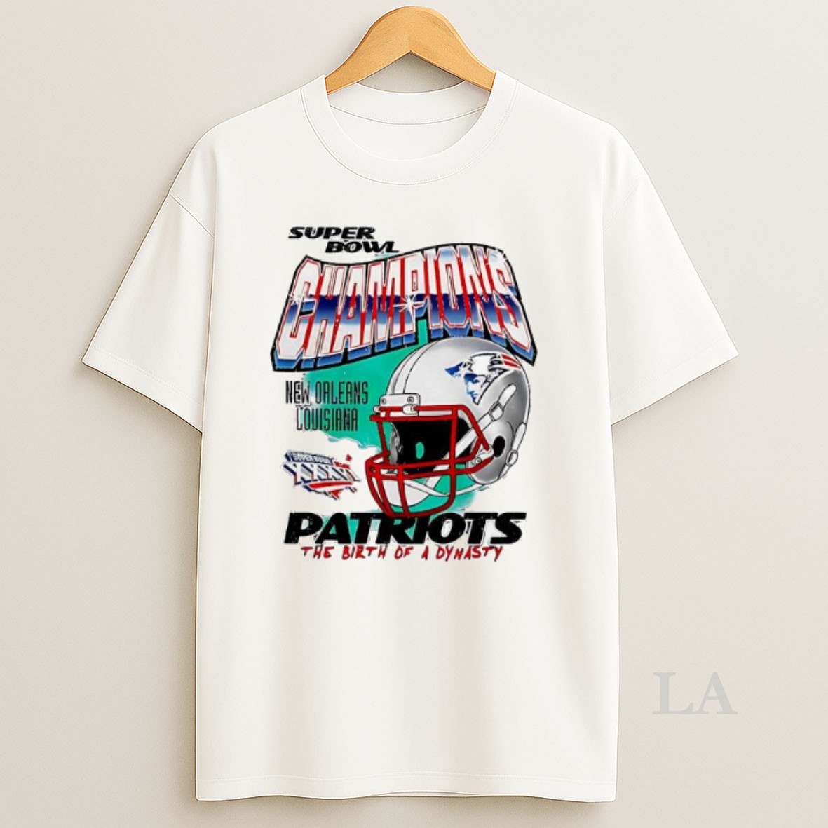 Original Champions New England Patriots The Birth Of A Dynasty New Orleans Louisiana Shirt