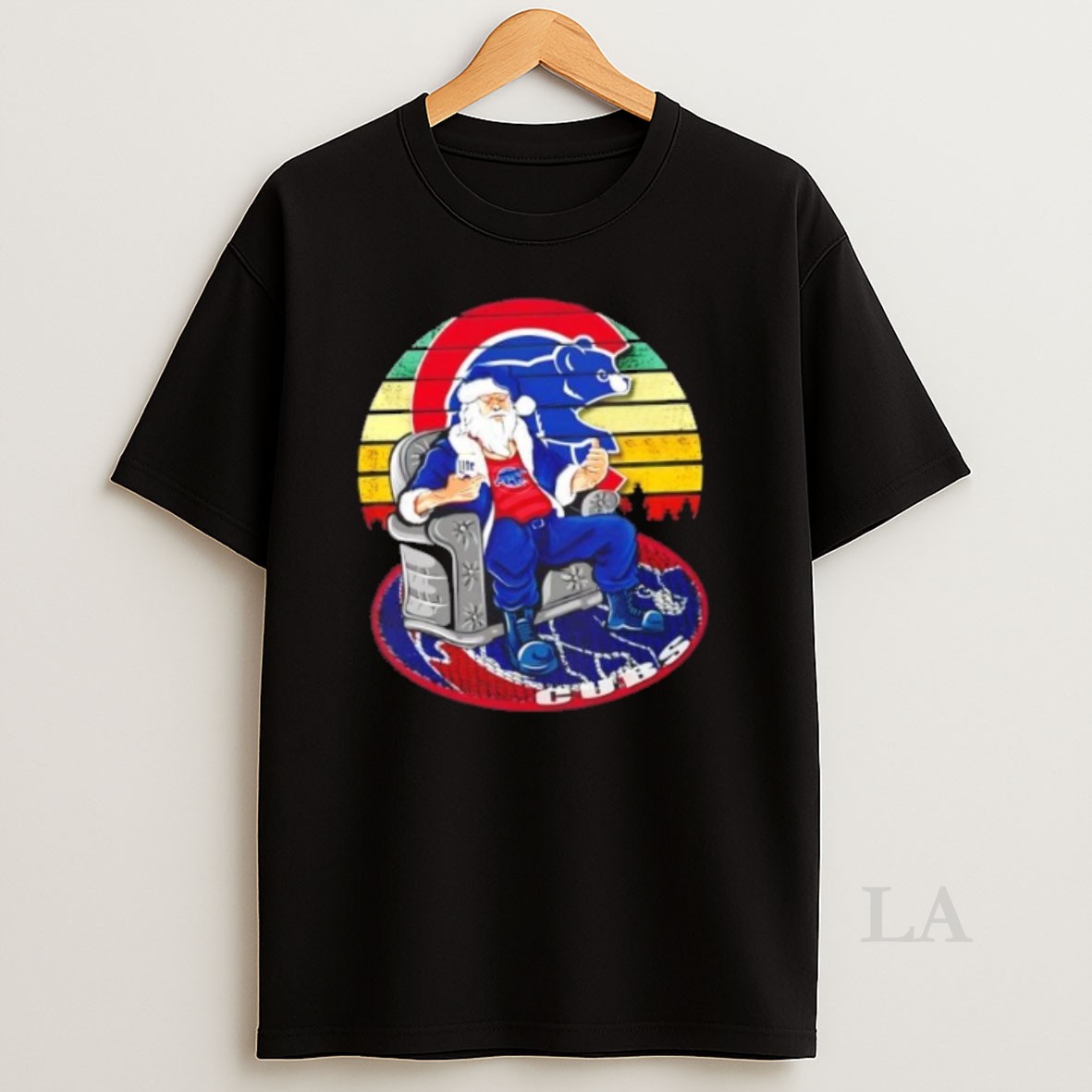 Original Chicago Cubs X Santa Claus Christmas Vintage Shirt