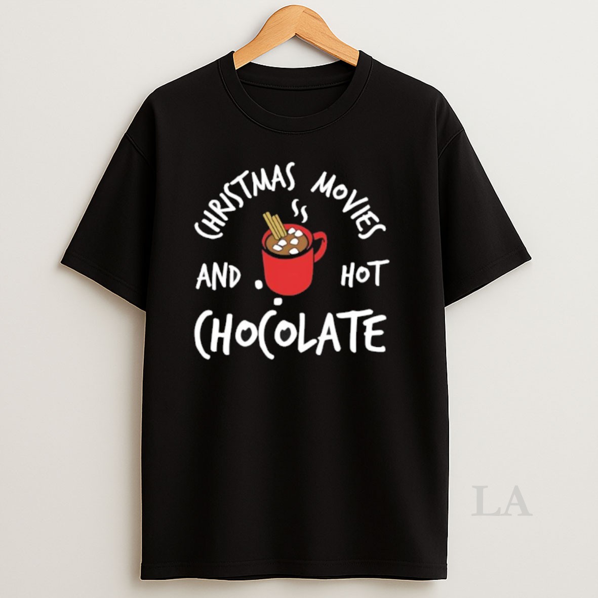 Original Christmas Movies And Hot Chocolate 2025 Shirt