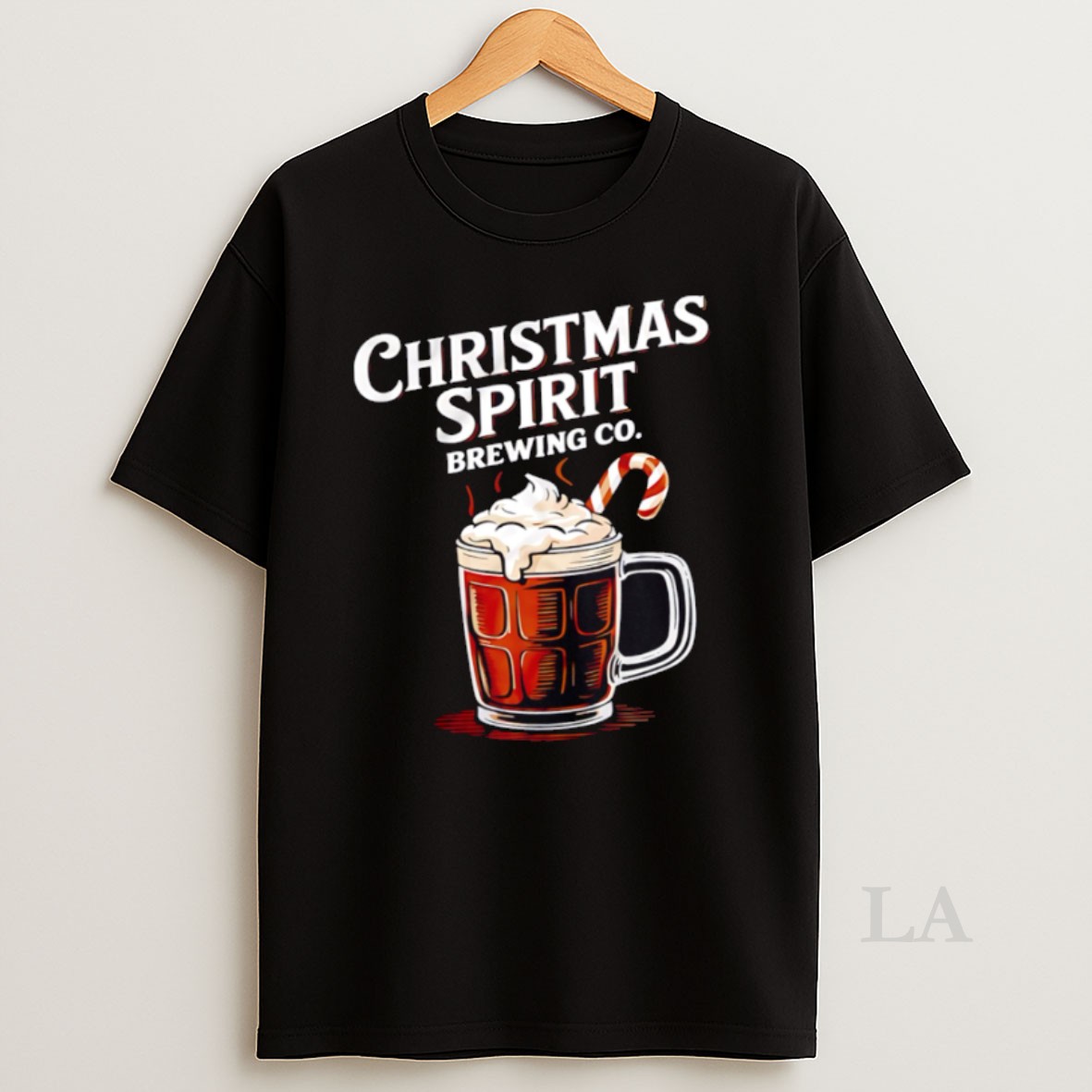 Original Christmas Spirit Hot Cocoa Graphic Retro Shirt