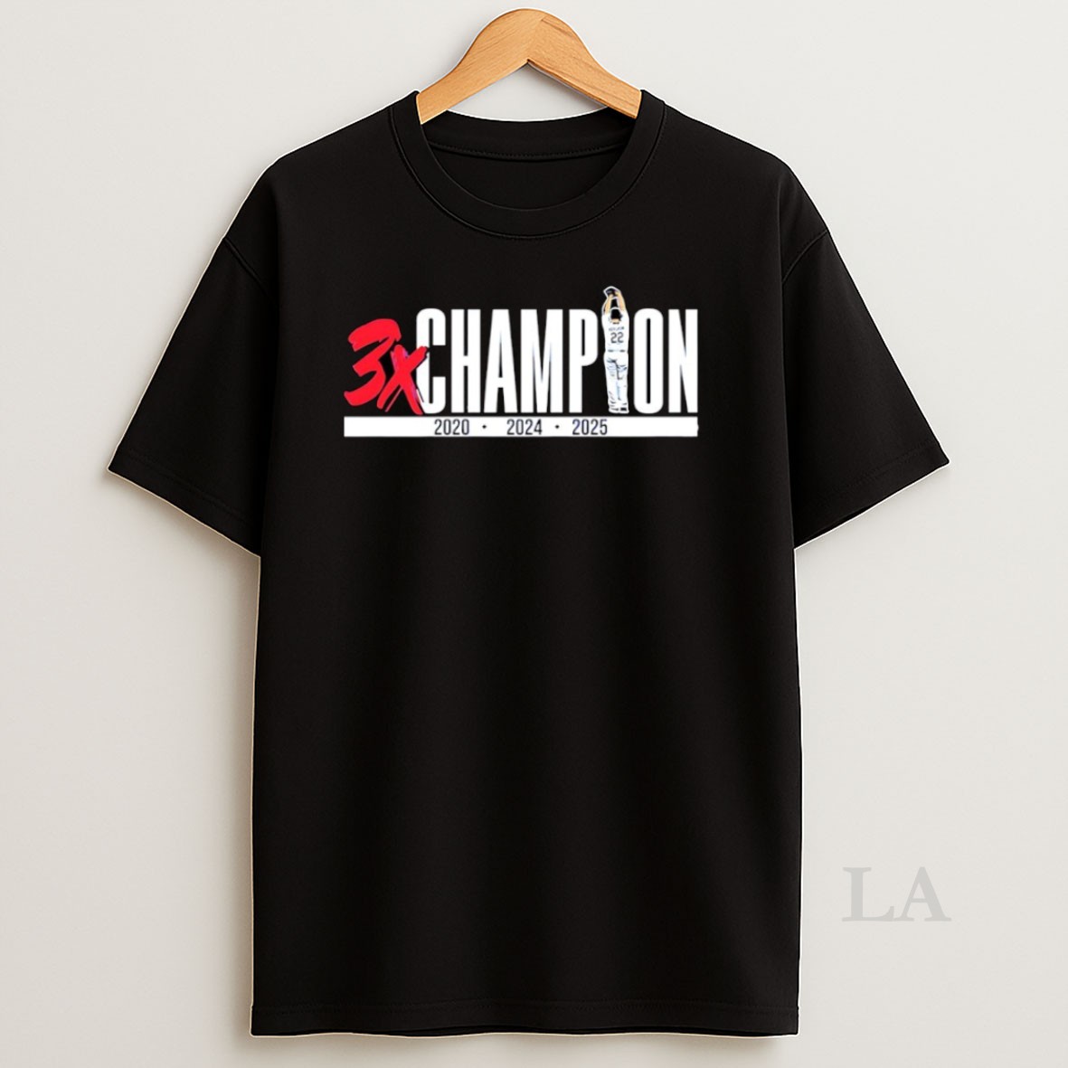Original Clayton Kershaw Three Time Los Angeles Dodgers Baseball 2020 2024 2025 Shirt