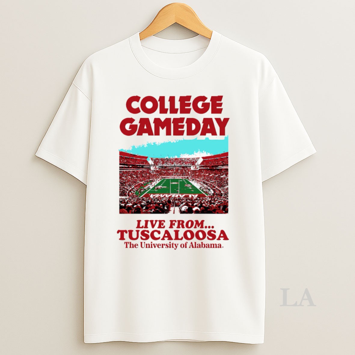Original College Gameday Live From Tuscaloosa Shirt