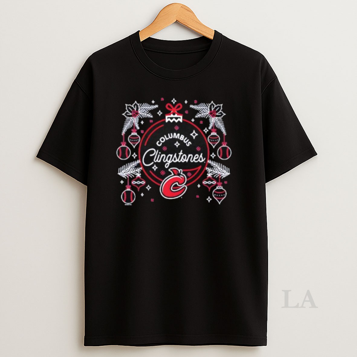 Original Columbus Clingstones Carols Christmas Shirt