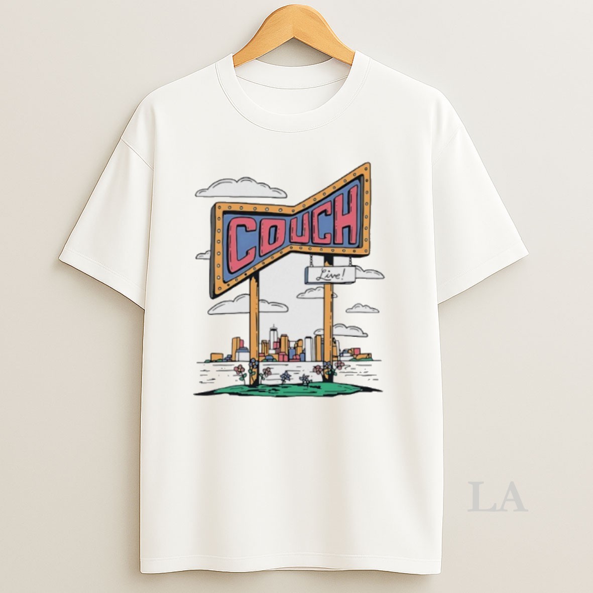 Original Couch Live 2025 Music Band Shirt