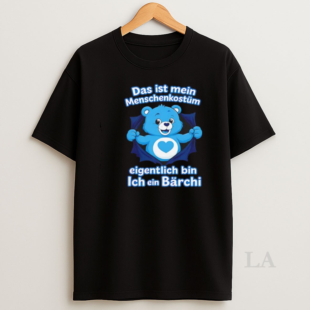 Original Damen Premium Bio Menschenkostum Eigentlich Bin Ich Ein Barchi Shirt