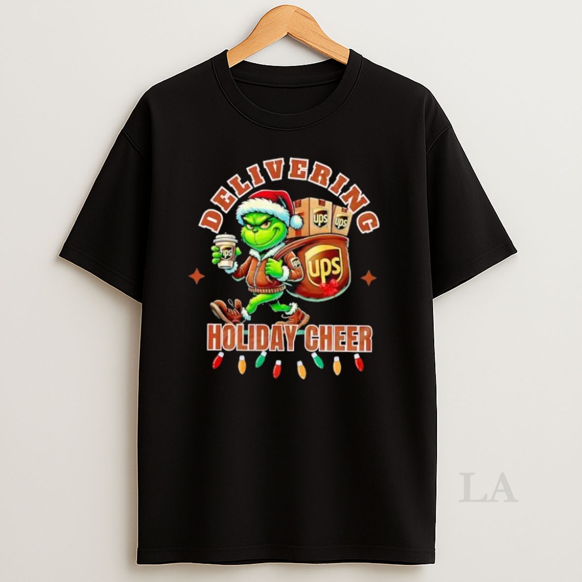 Original Delivering Holiday Cheer Grinchmas Ups Christmas Shirt