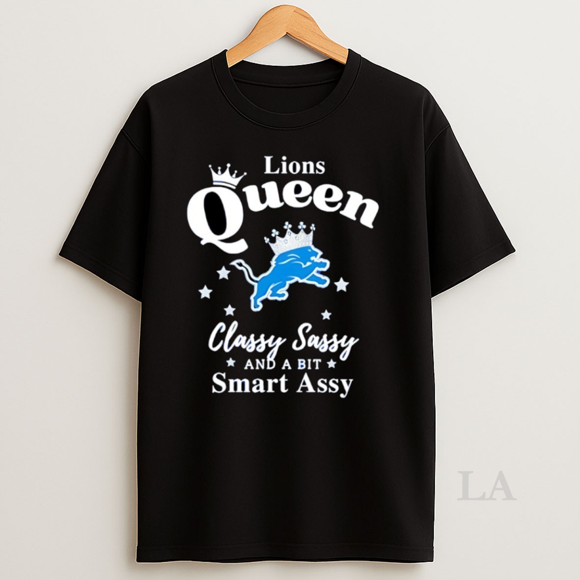 Original Detroit Lions Nfl Queen Classy Sassy And A Bit Smart Assy 2025 Shirt
