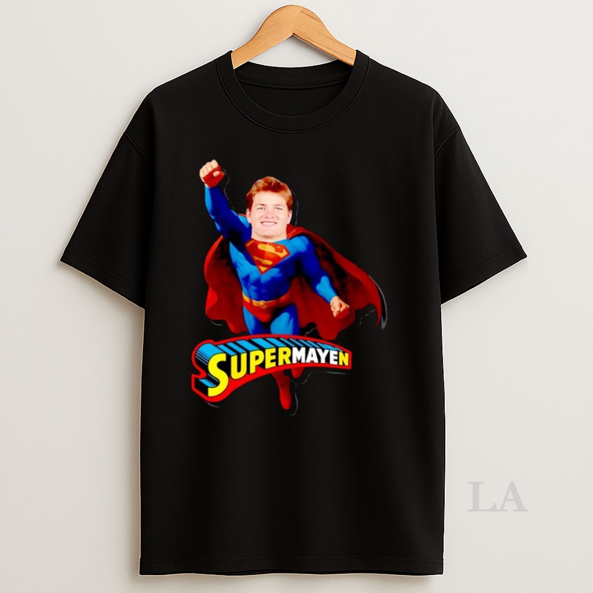 Original Drake Maye Supermayen New England Patriots Superman Parody Shirt