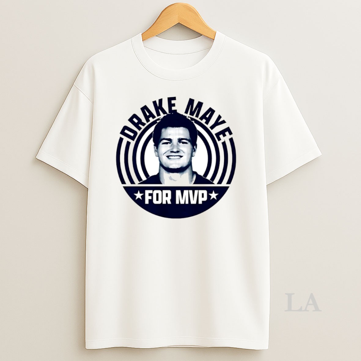 Original Drake Maye For Mvp New England Patriots Circle Shirt