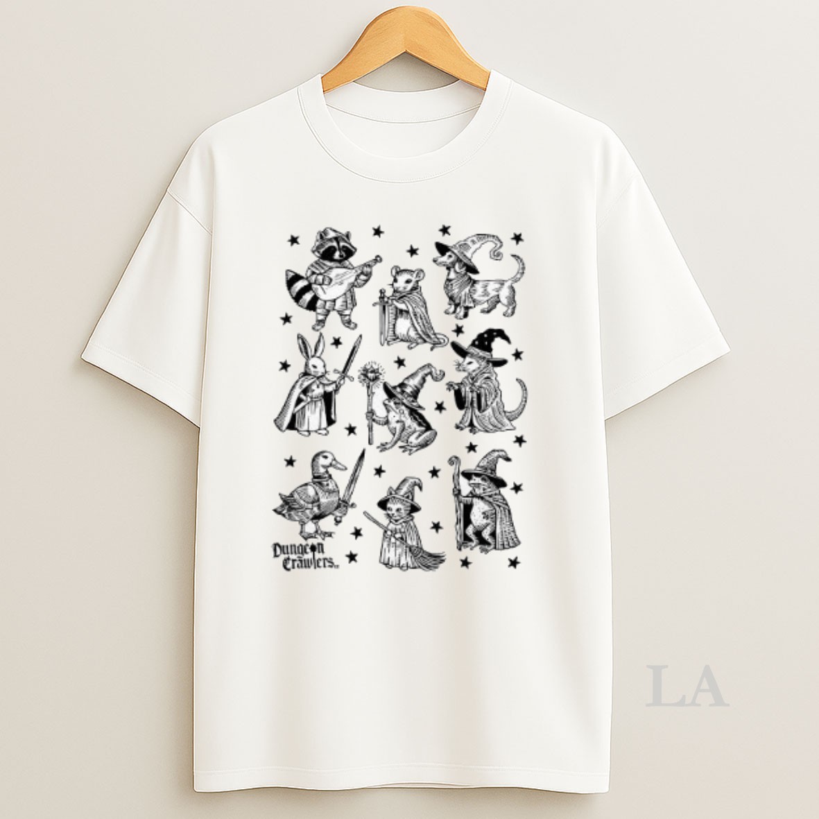 Original Dungeon Crawlers Animals In Wizard Shirt