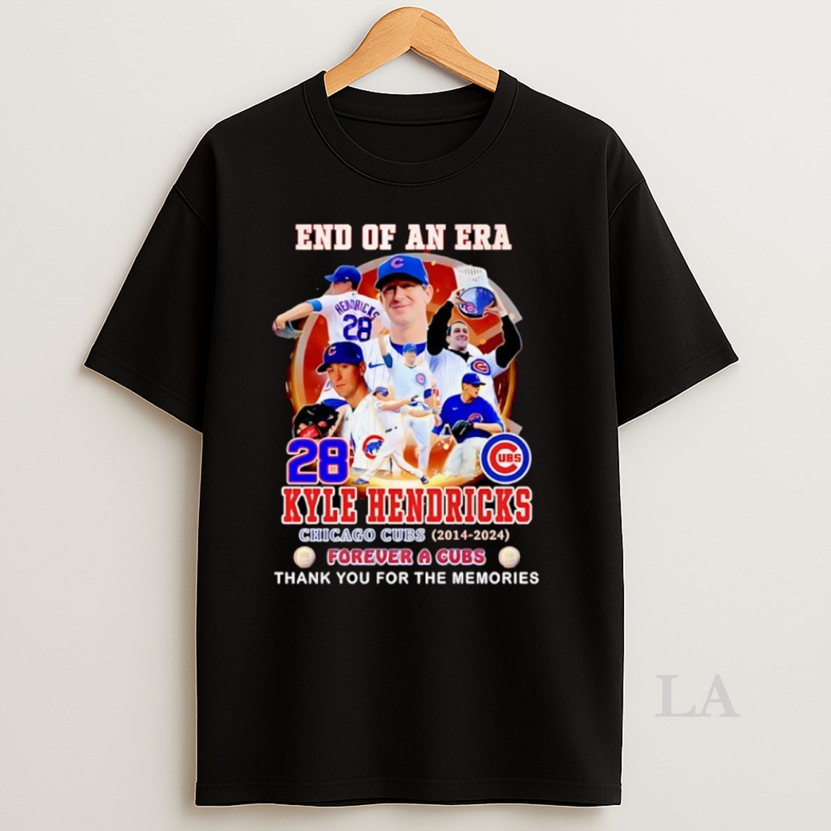 Original End Of An Era Kyle Hendricks Chicago Cubs 2025 Thank You For The Memories Signature Shirt