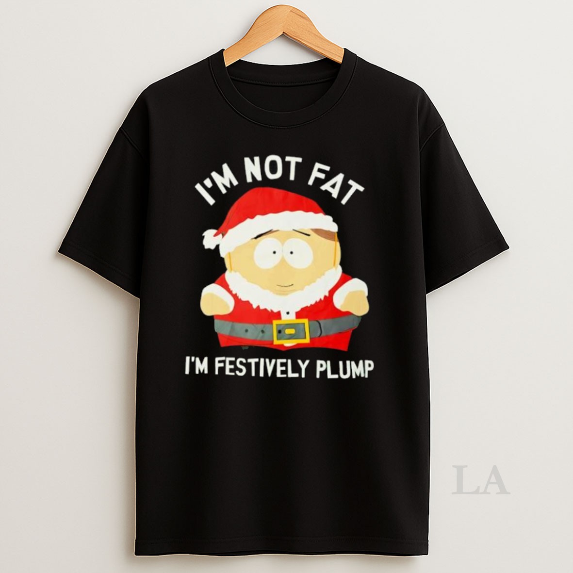 Original Eric Cartman Im Not Fat Im Festively Plump Shirt