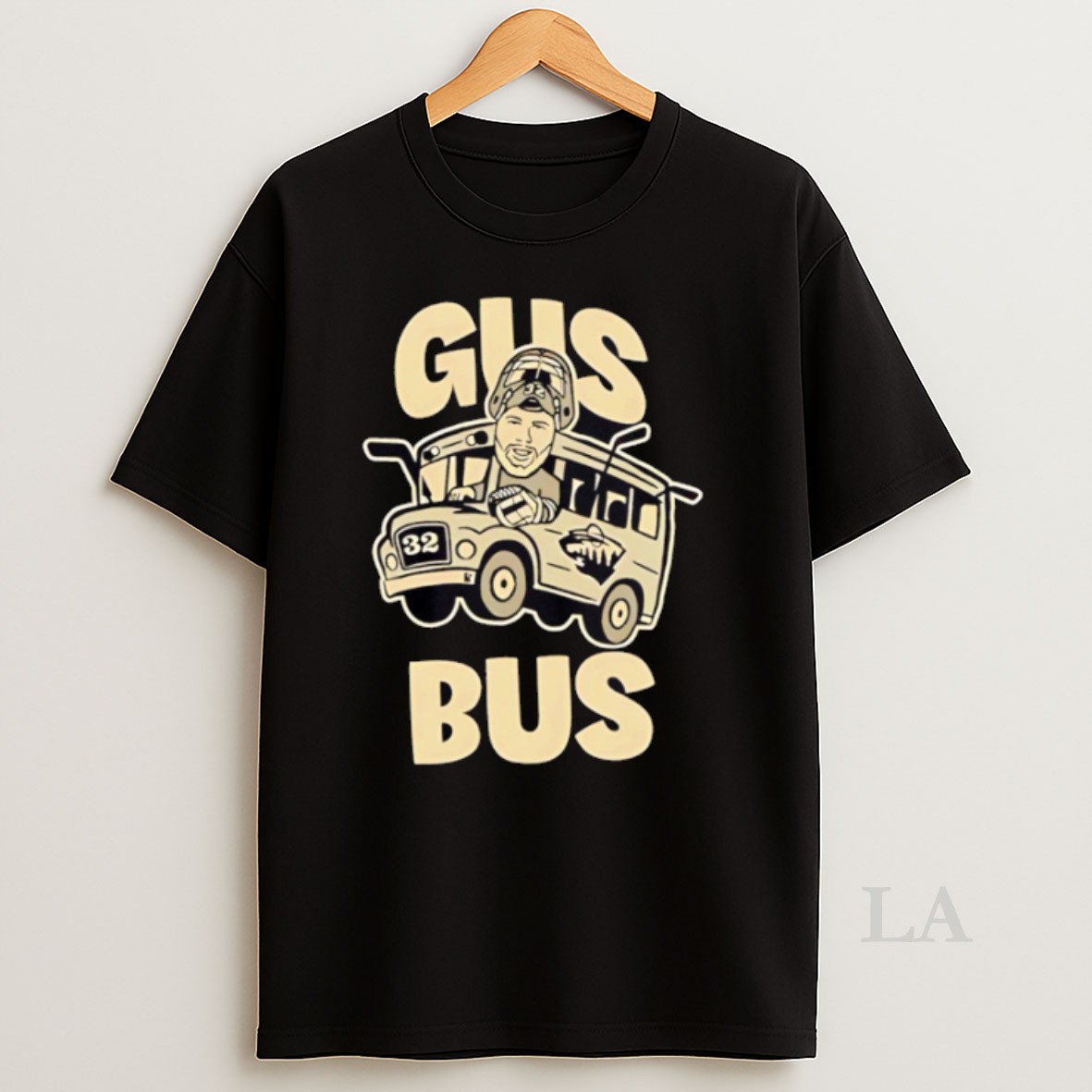 Original Filip Gustavsson Gus Bus Minnesota Wild Cartoon Shirt
