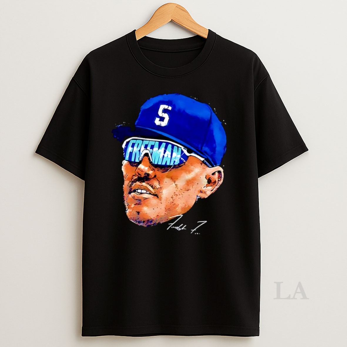 Original Freddie Freeman Big Face Los Angeles Dodgers Mlb Baseball World Series 2025 Signature Shirt