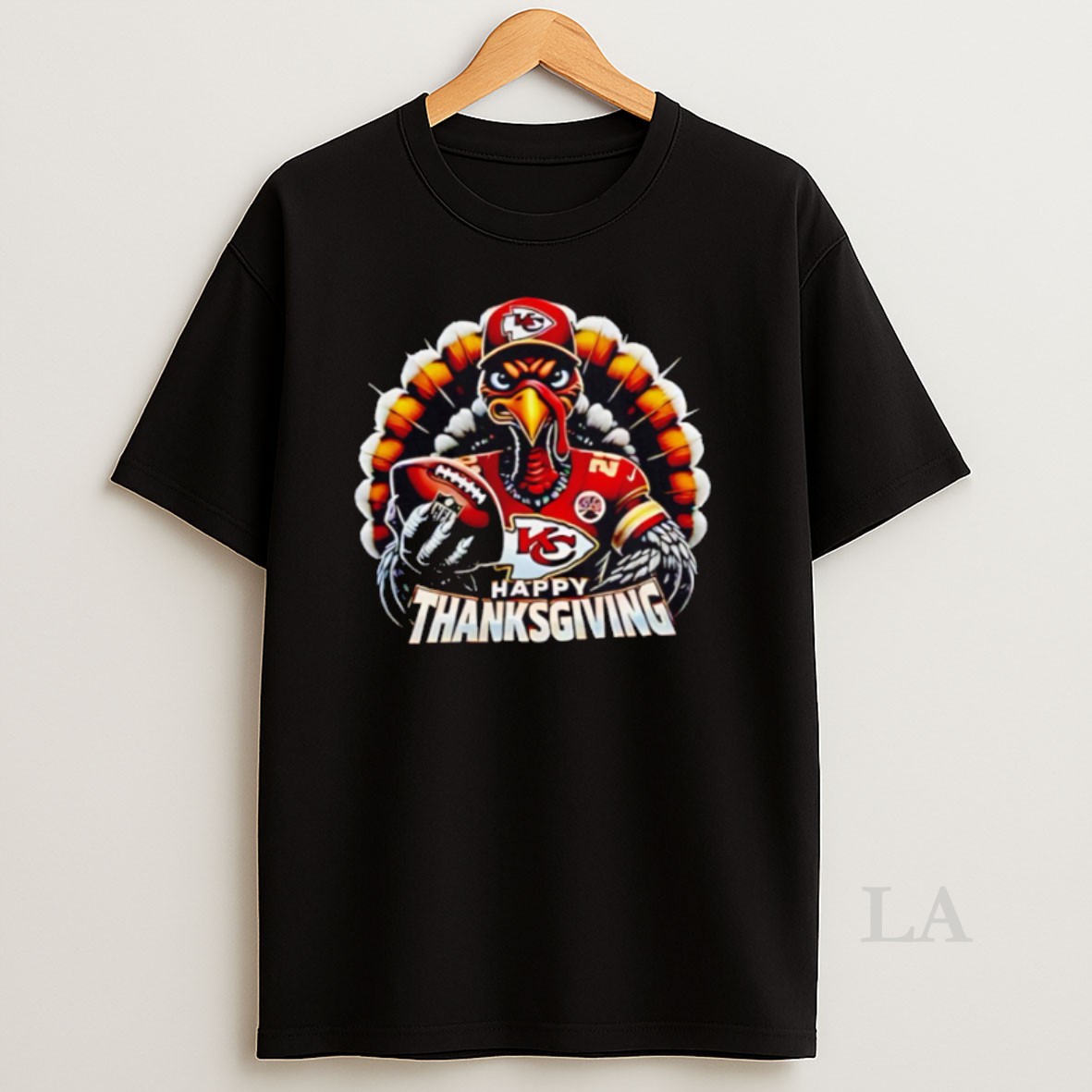 Original Funny Turkey Kansas City Chiefs Happy Thanksgiving Football Nfl 2025 Shirt