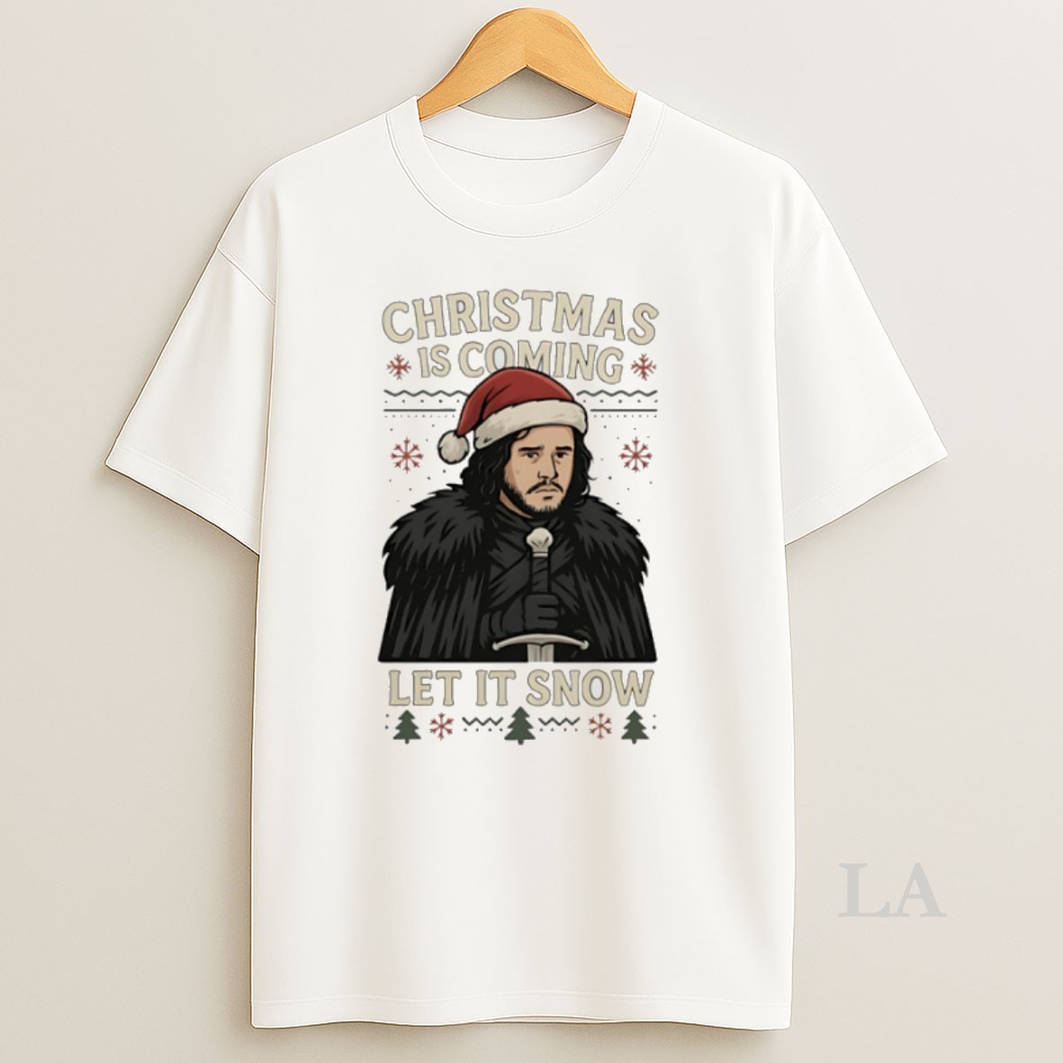 Original Game Of Thrones Christmas Is Coming Let It Snow Shirt