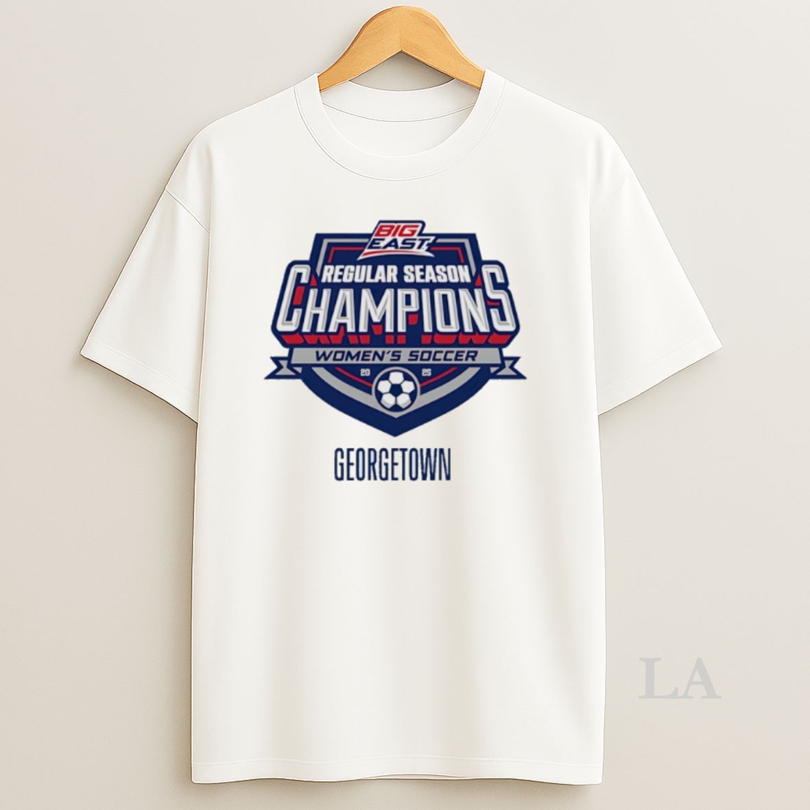Original Georgetown Womens Soccer 2025 Regular Season Champions Shirt
