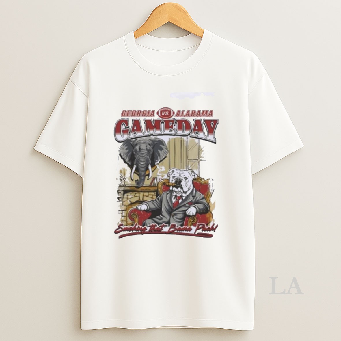 Original Georgia Football Vs Alabama Gameday Smoking That Bama Pack Shirt