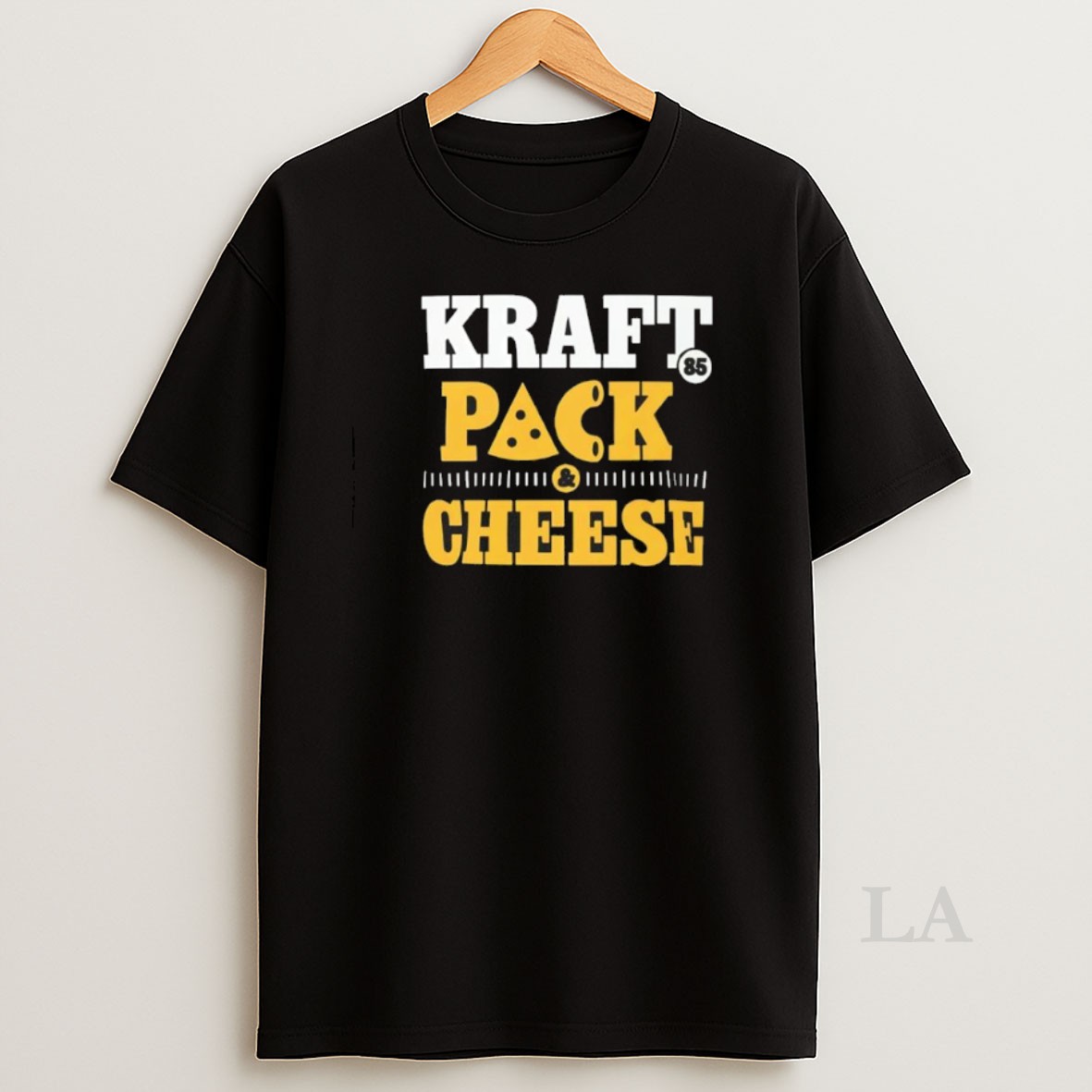 Original Green Bay Packers Kraft Pack Cheese Shirt