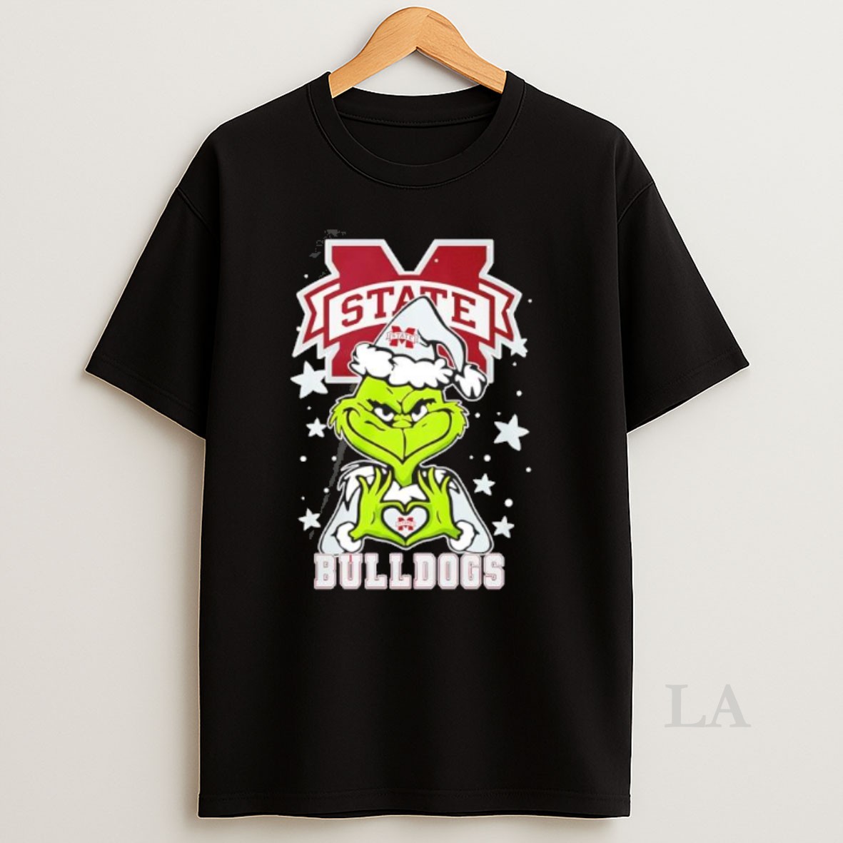 Original Grinch Love Mississippi State Bulldogs Christmas 25 Shirt