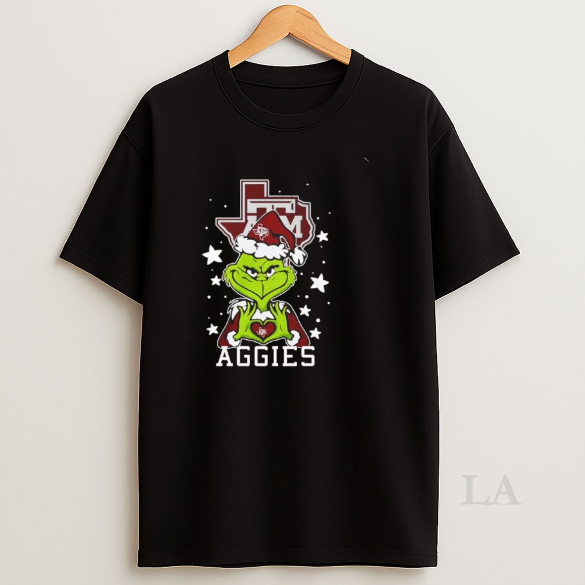 Original Grinch Love Texas Am Aggies Christmas 25 Shirt
