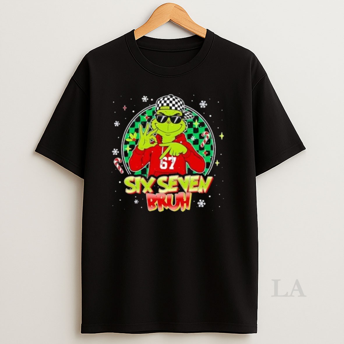 Original Grinch Six Seven Bruh Meme Shirt