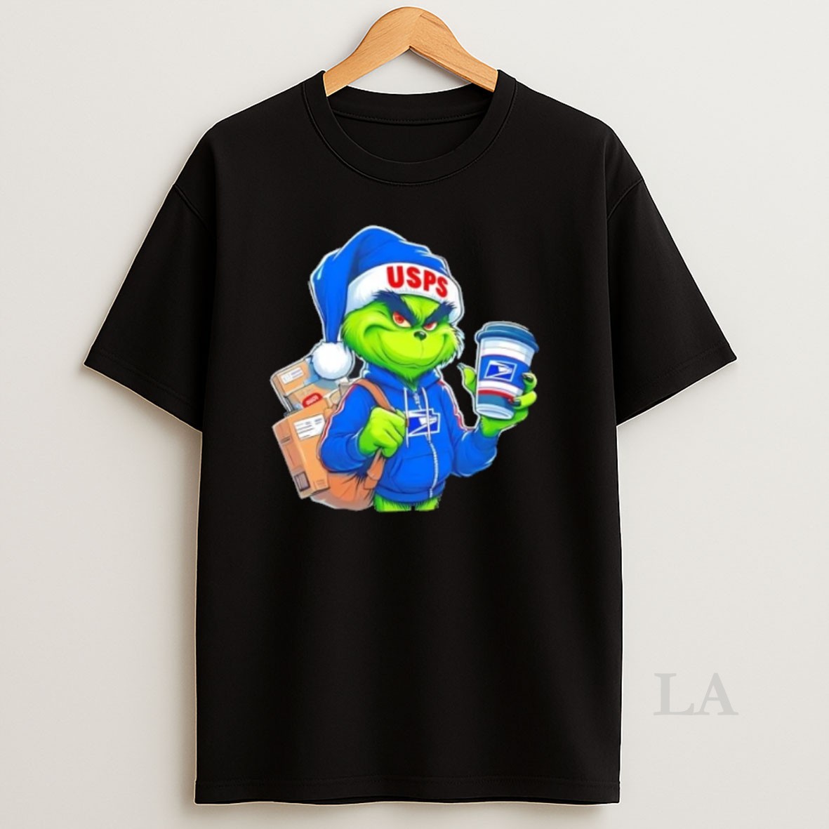 Original Grinch X Usps Merry Christmas Shirt