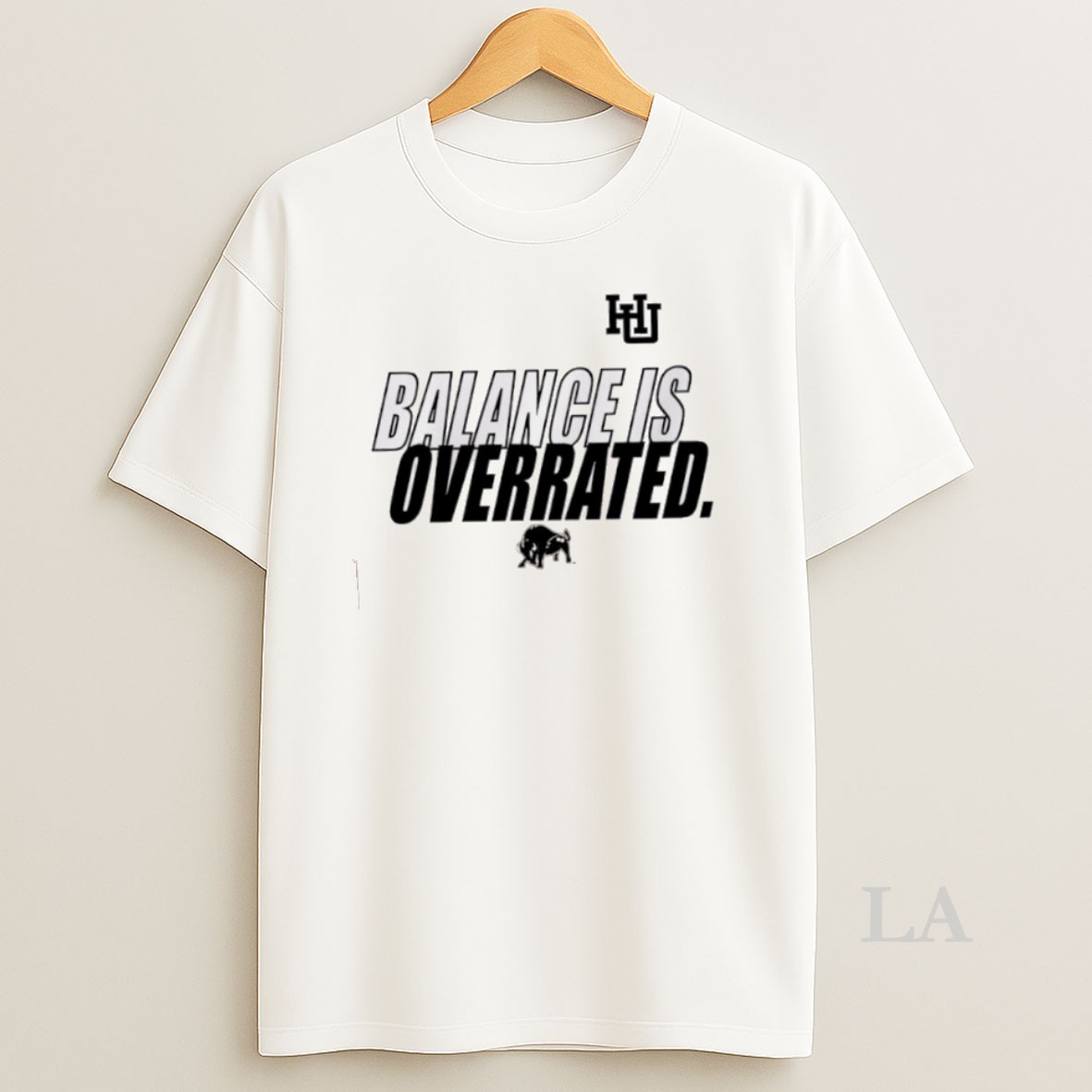 Original Harding Bisons Football Balance Is Overrated Shirt