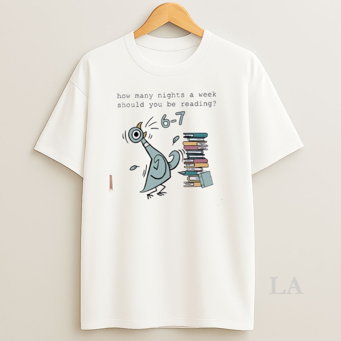Original How Many Nights A Week Should You Be Reading 6 7 Funny Shirt