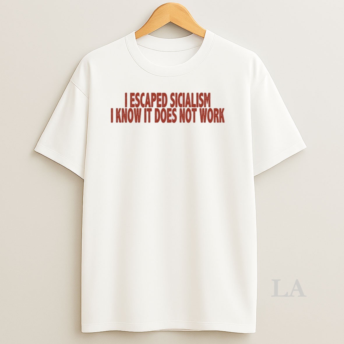 Original I Escaped Socialism I Know It Does Not Work Shirt