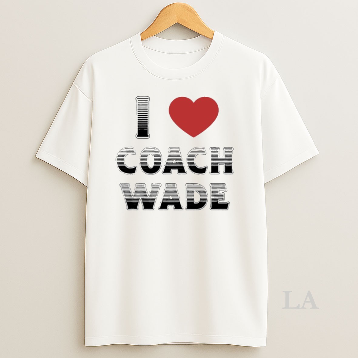 Original I Love Coach Will Wade Shirt