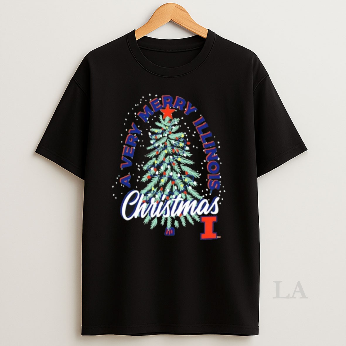Original Illinois Fighting Illini A Very Merry Arizona Christmas Tree Shirt