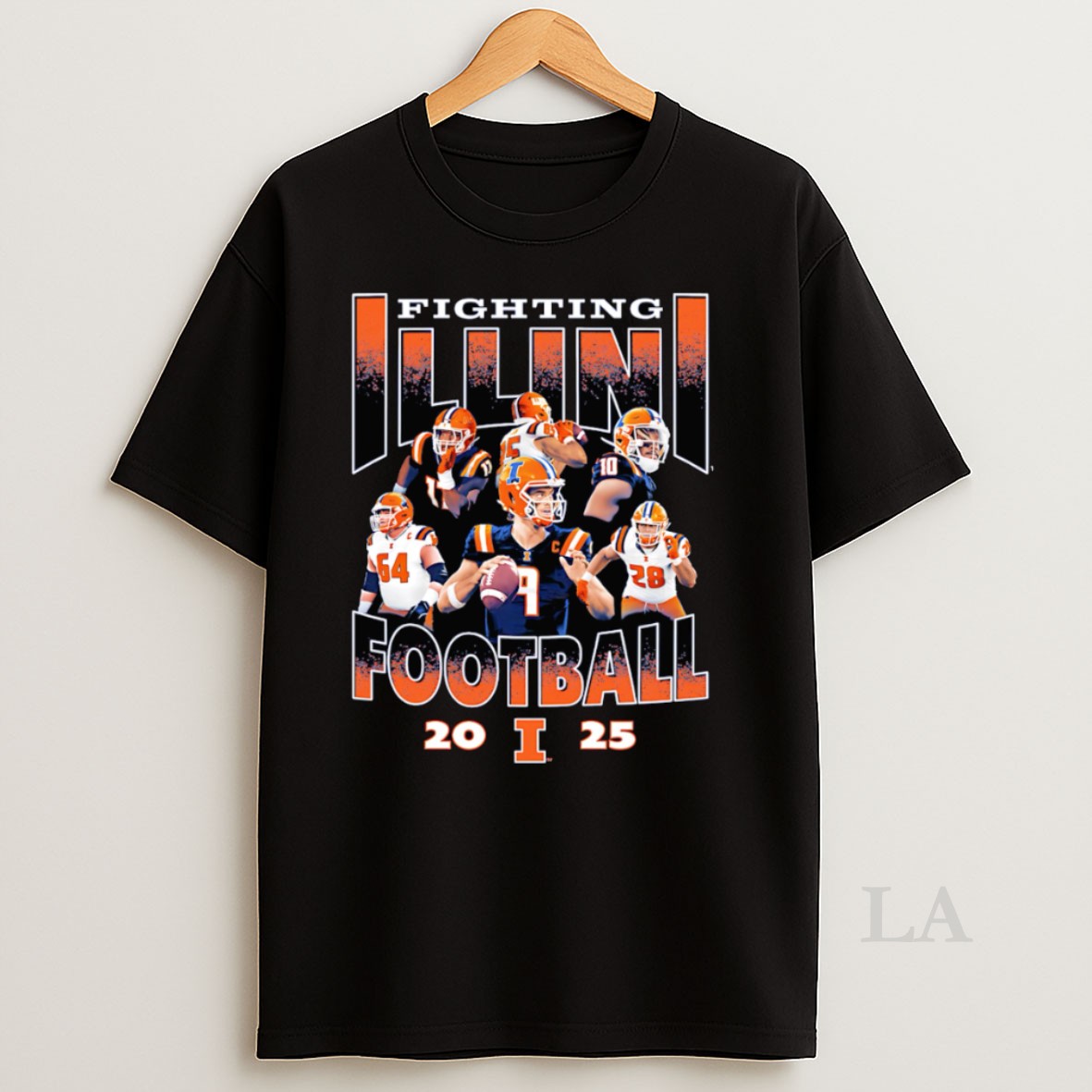 Original Illinois Football Captains 2025 Shirt
