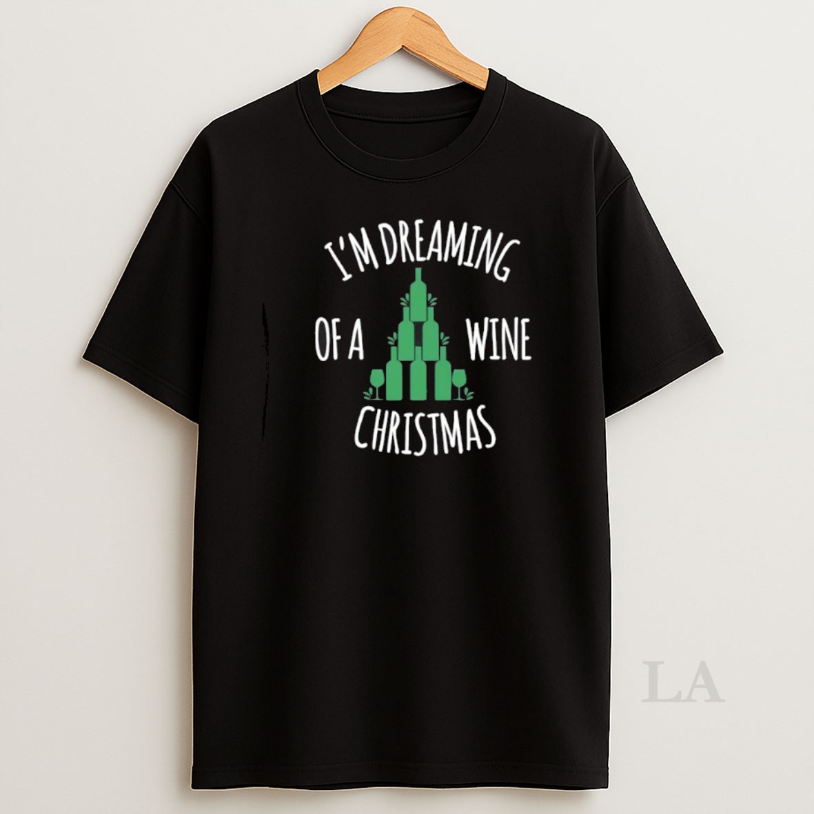 Original Im Dreaming Of A Wine Christmas 2025 Shirt