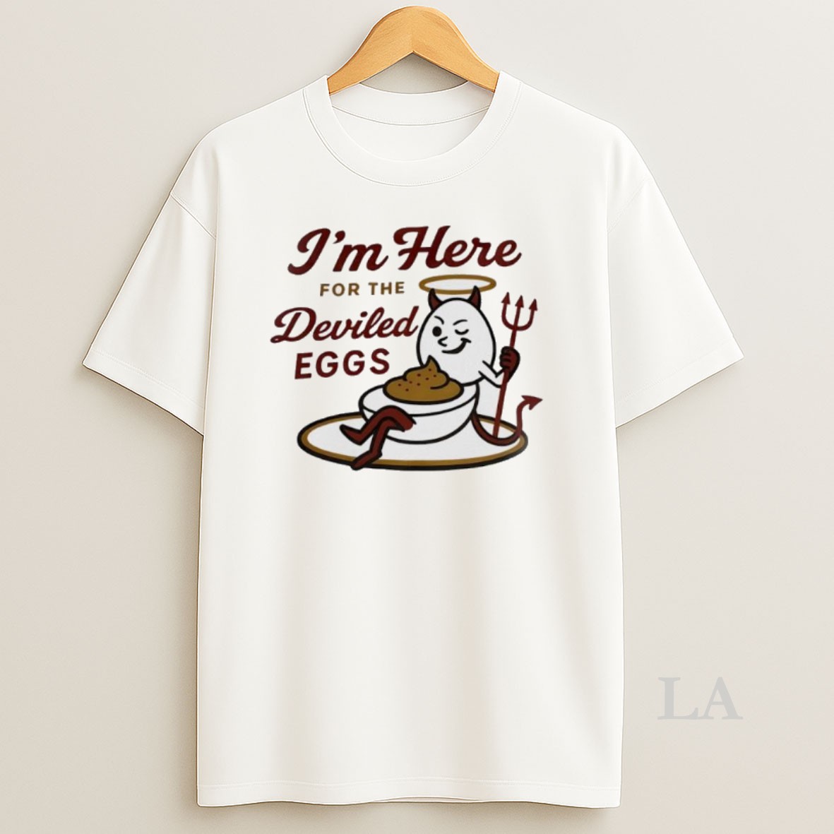 Original Im Here For The Deviled Eggs Shirt