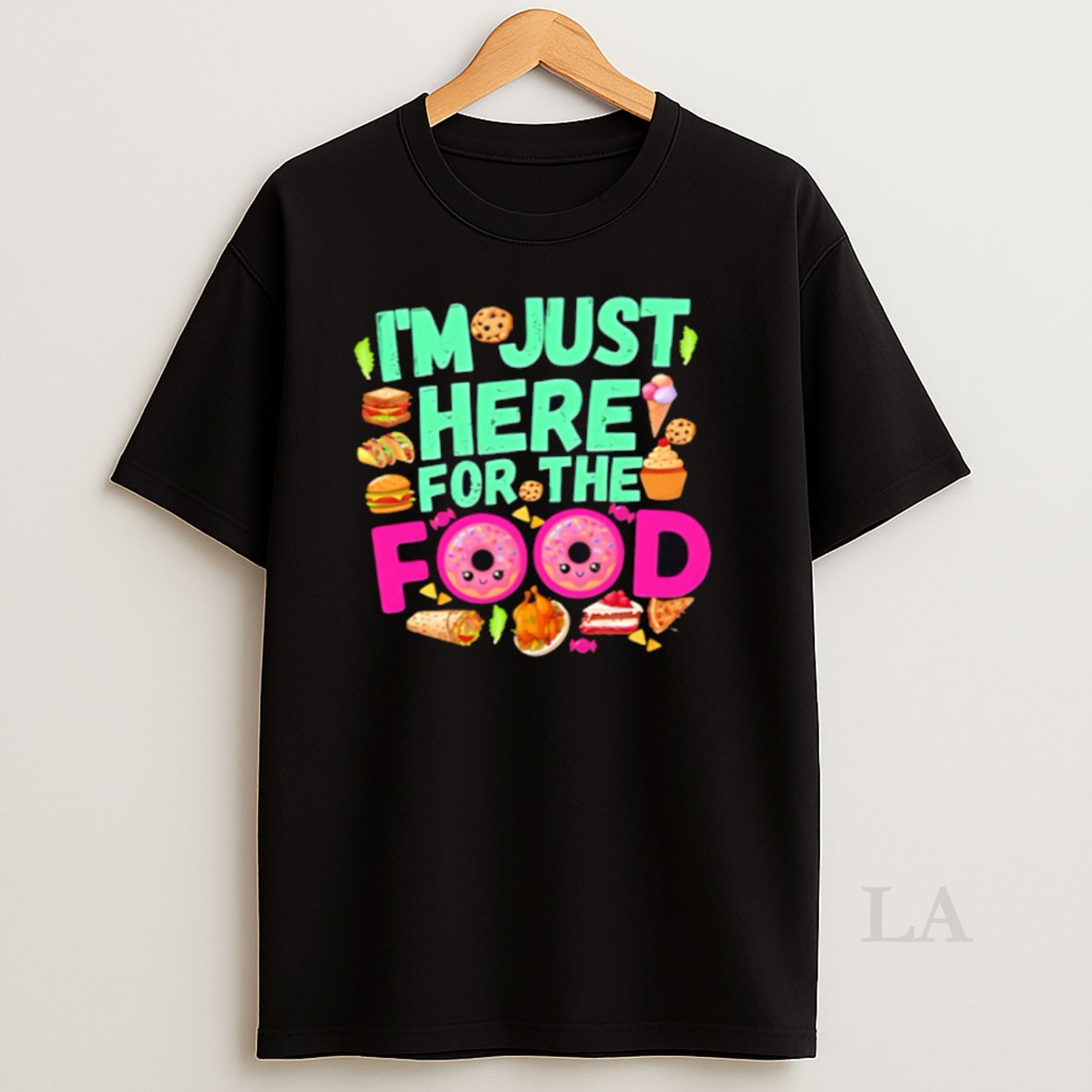 Original Im Just Here For The Food Pride Shirt