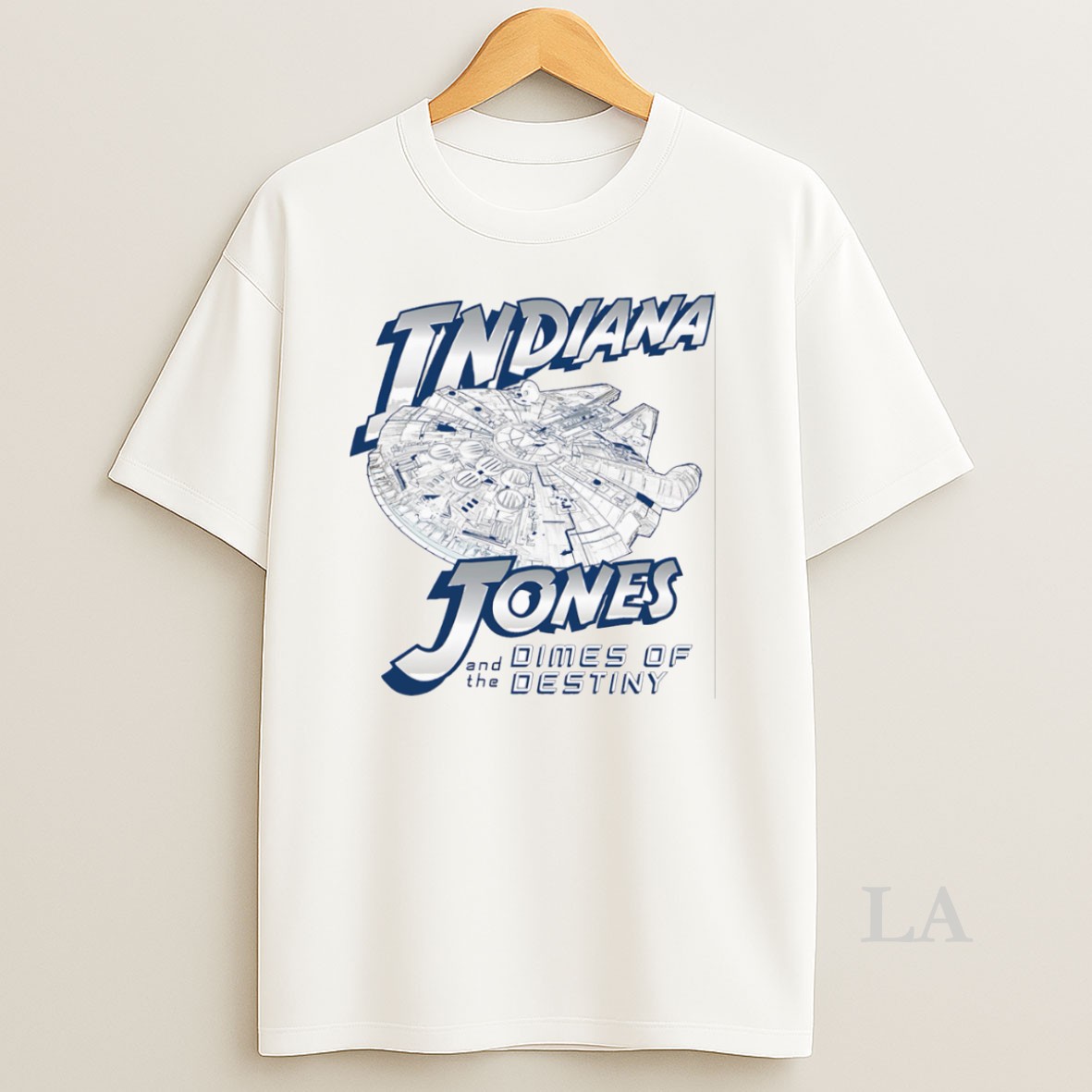Original Indiana Jones And The Dimes Of Destiny Millennium Falcon Shirt
