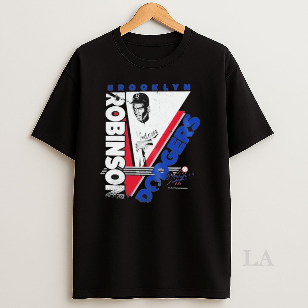 Original Jackie Robinson Brooklyn Dodgers In The Zone Player Shirt
