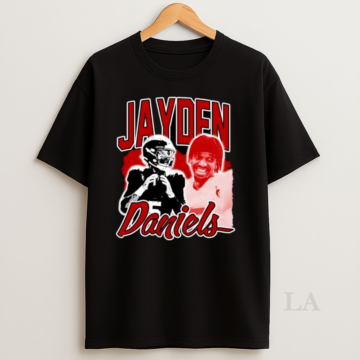 Original Jayden Daniels Washington Commanders Nfl Portrait Graphic Shirt